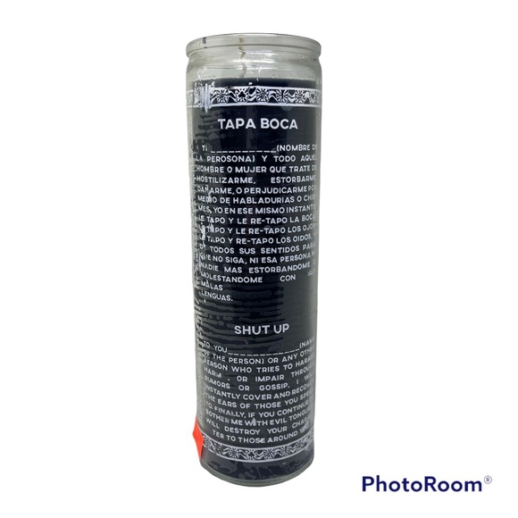 Shut up 7 days candle/ vela tapa bocas 7 dias - Picture 2 of 3